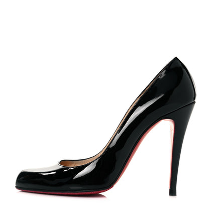 Christian Louboutin Patent Decollete 868 100 Pumps 38 Black 1 of 7