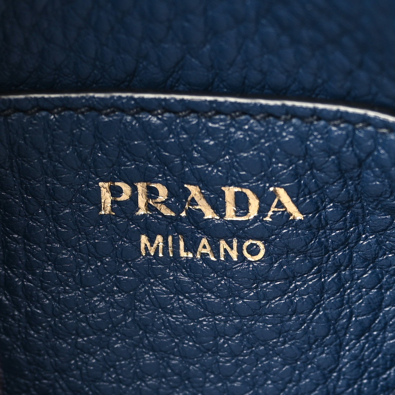 Prada Vitello Daino Zippered Messenger Hobo Baltico 6 of 8