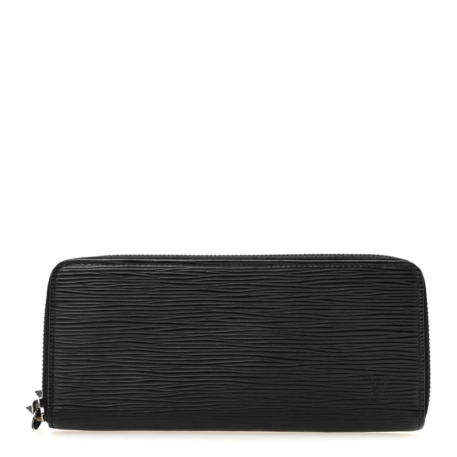 Louis Vuitton Epi Clemence Wallet Black 1 of 11