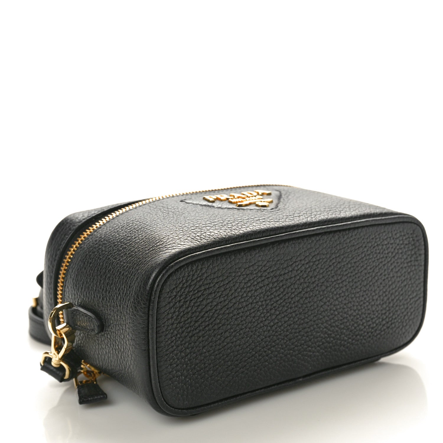 Prada Vitello Daino Mini Bag Black 4 of 9