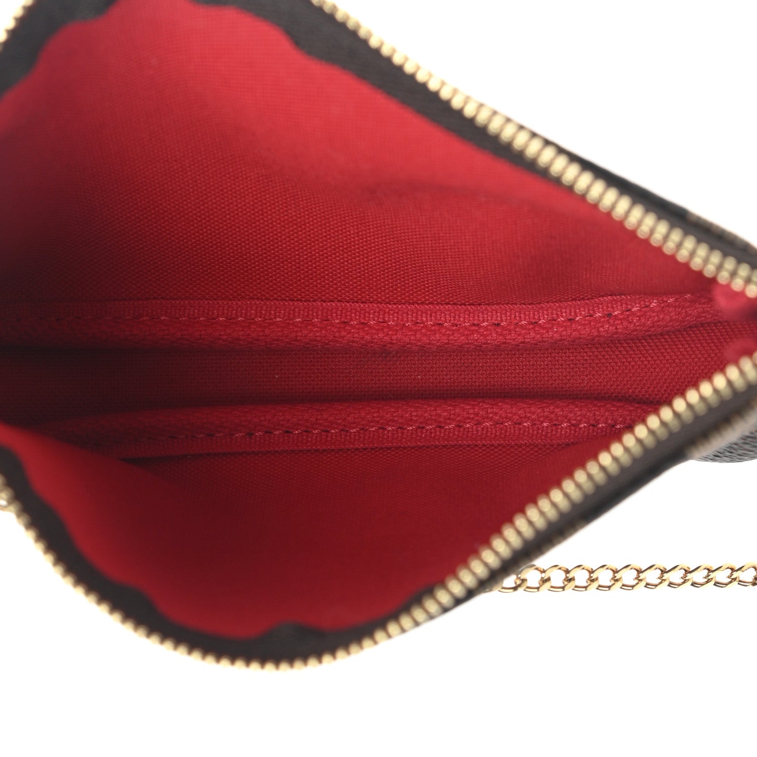 Louis Vuitton Damier Ebene Mini Pochette Accessories 5 of 7