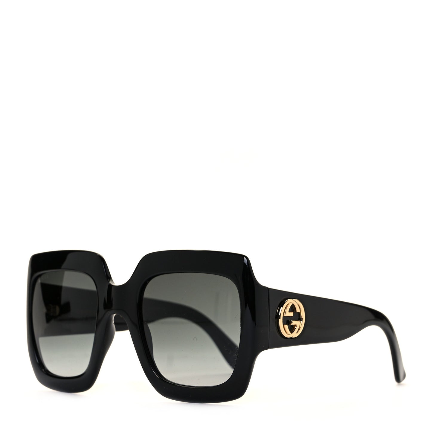 Acetate Square Frame Sunglasses GG0053S Black