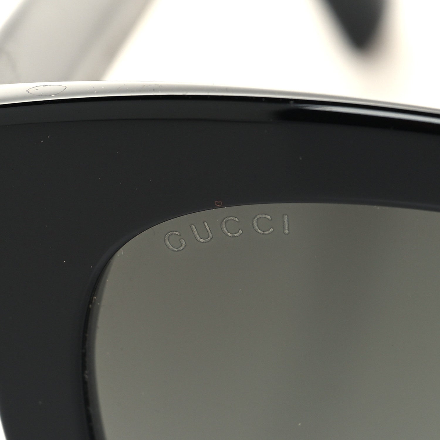 Gucci Acetate Crystal Star Round Frame Sunglasses GG0208S Black 7 of 8