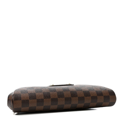 Louis Vuitton Damier Ebene Eva Clutch 3 of 4