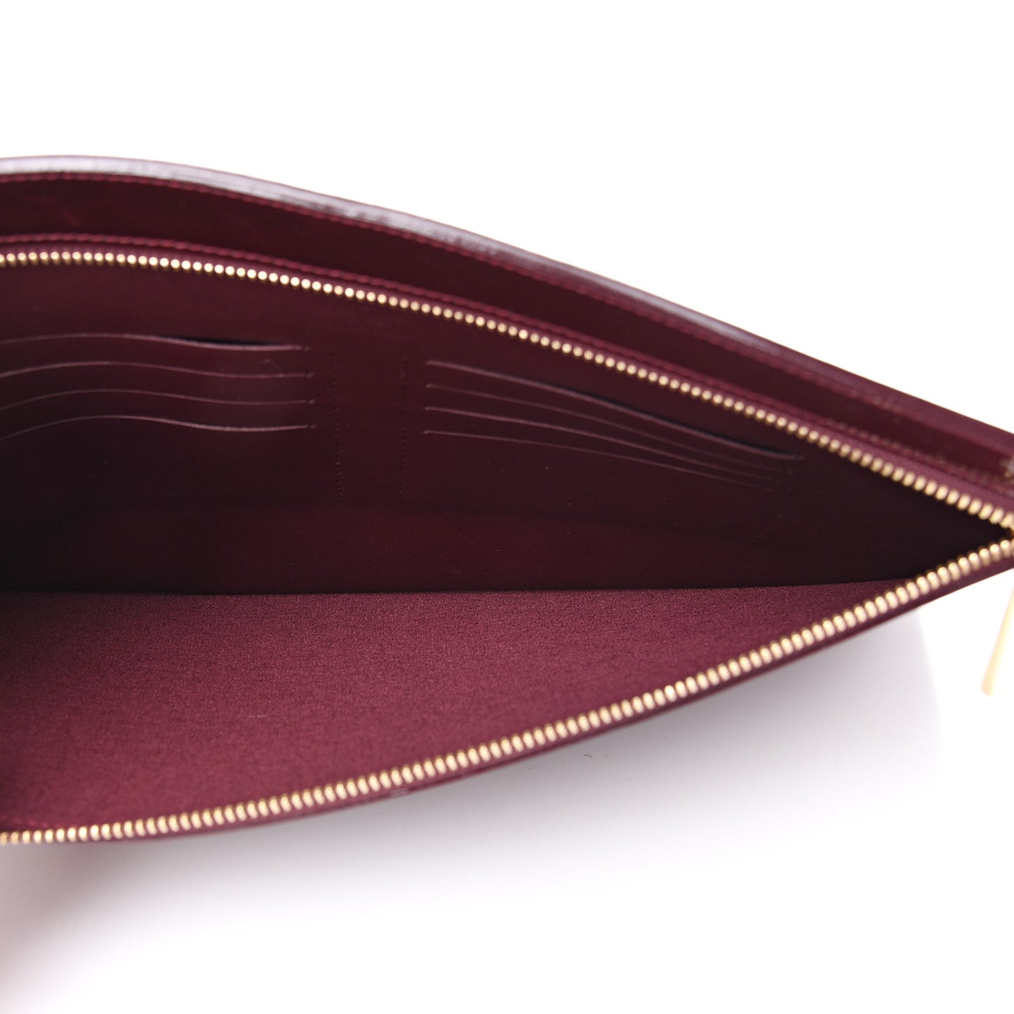 Vernis Pershing Square Clutch GM Rouge Fauviste