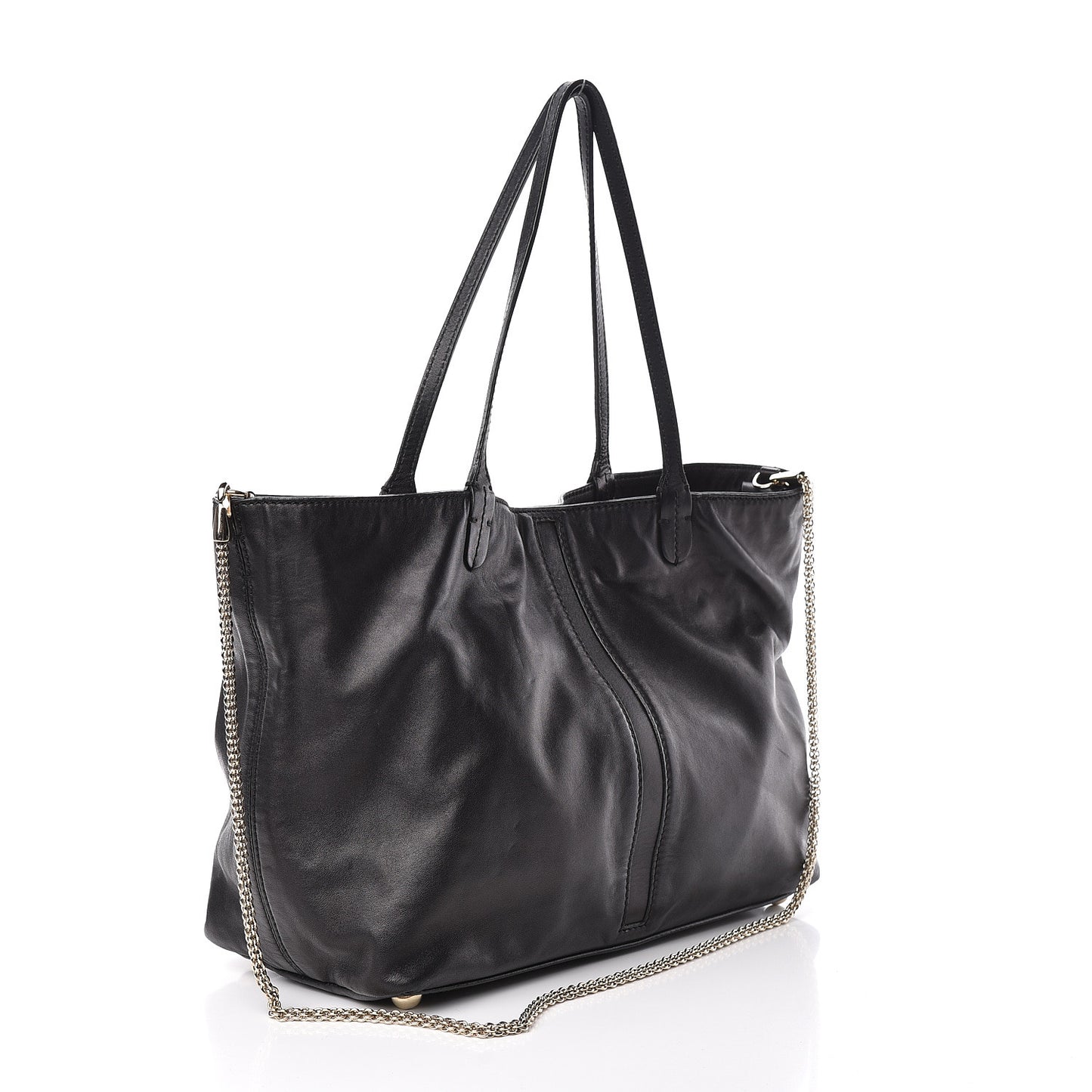 Calfskin Va Va Voom Tote Black