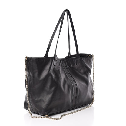 Valentino Garavani Calfskin Va Va Voom Tote Black 3 of 12