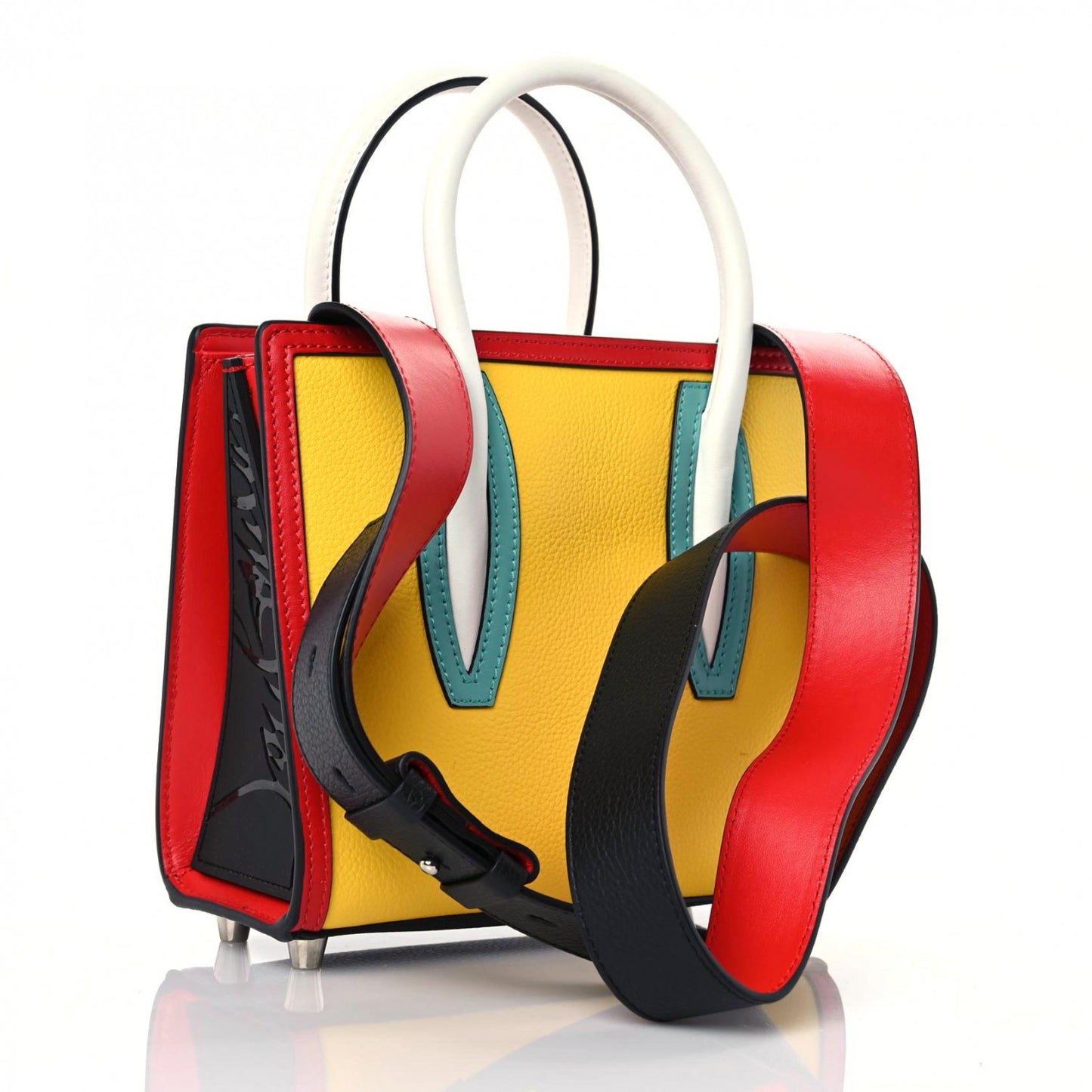 Calfskin Empire Smiley Mini Paloma Multicolor