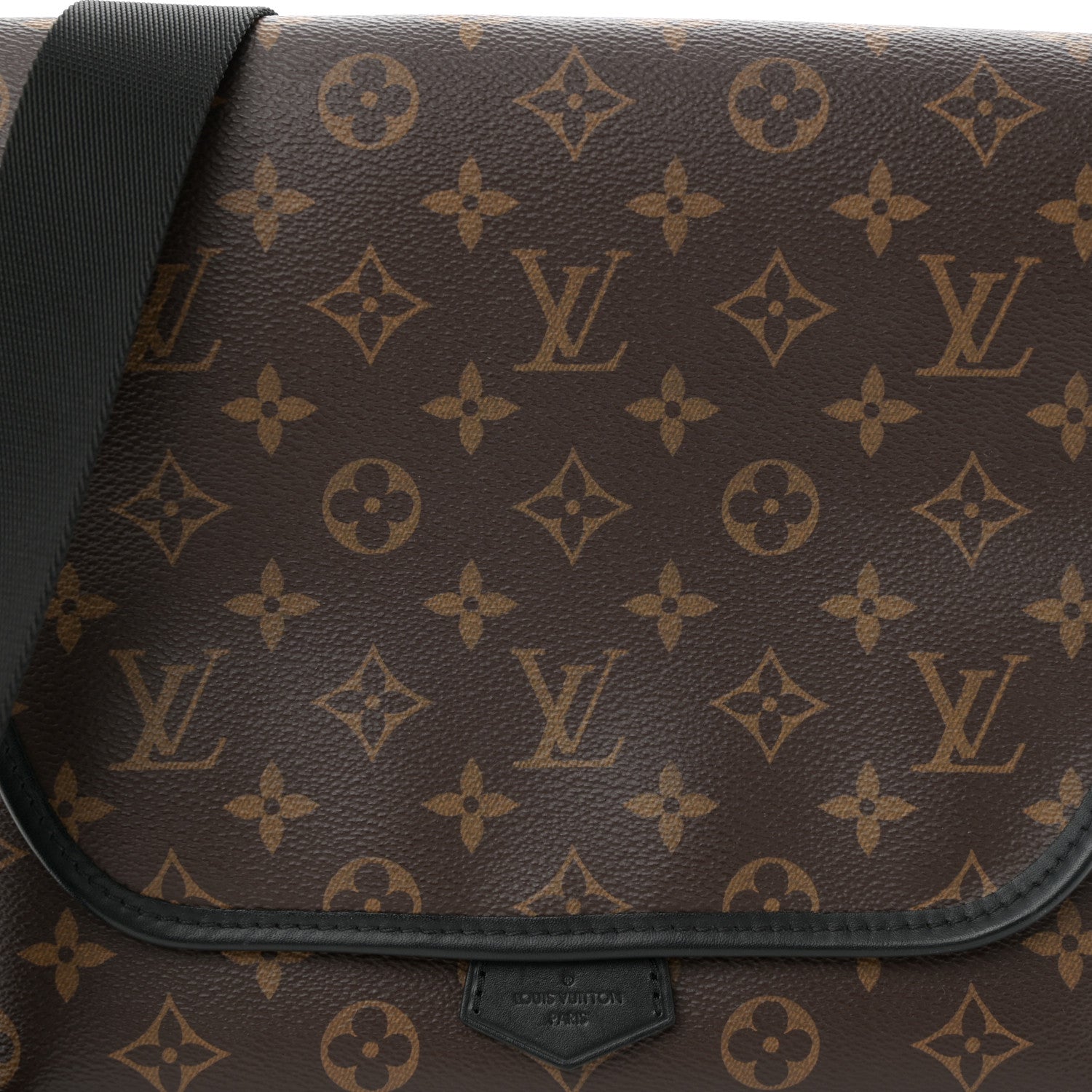 Louis Vuitton Monogram Macassar Magnetic Messenger 7 of 10