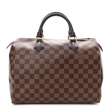 Louis Vuitton Damier Ebene Speedy 30 1 of 9
