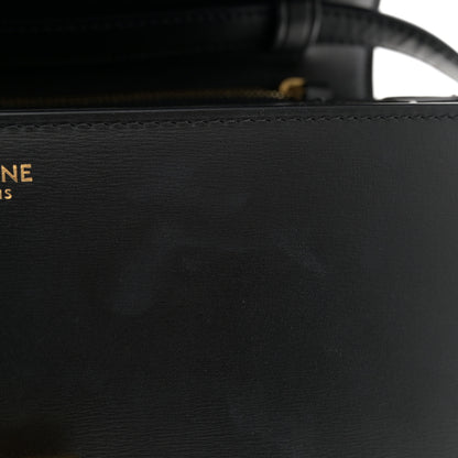 Celine Box Calfskin Medium Classic Box Flap Bag Black 13 of 13