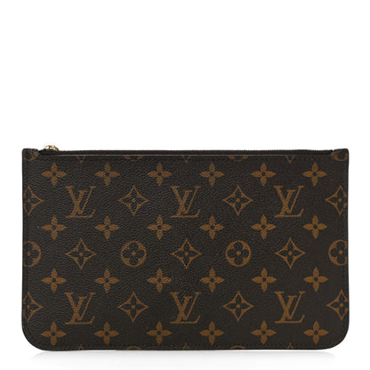 Louis Vuitton Monogram Neverfull MM GM Pochette 1 of 10