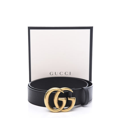 Gucci Calfskin Double G 40mm Belt 90 36 Black 7 of 7