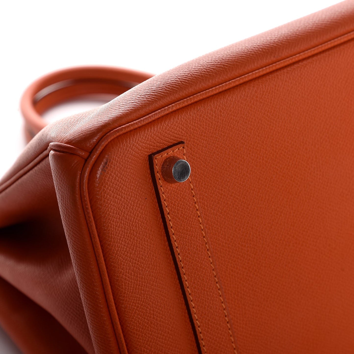 Epsom Birkin 35 Orange