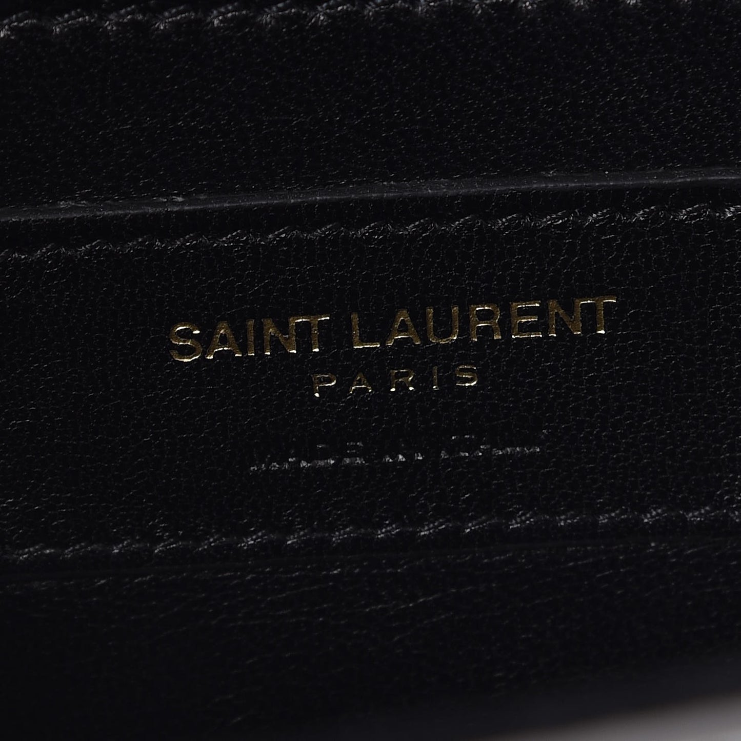 Metallic Calfskin Classic Monogram Cassandre Clutch Argento