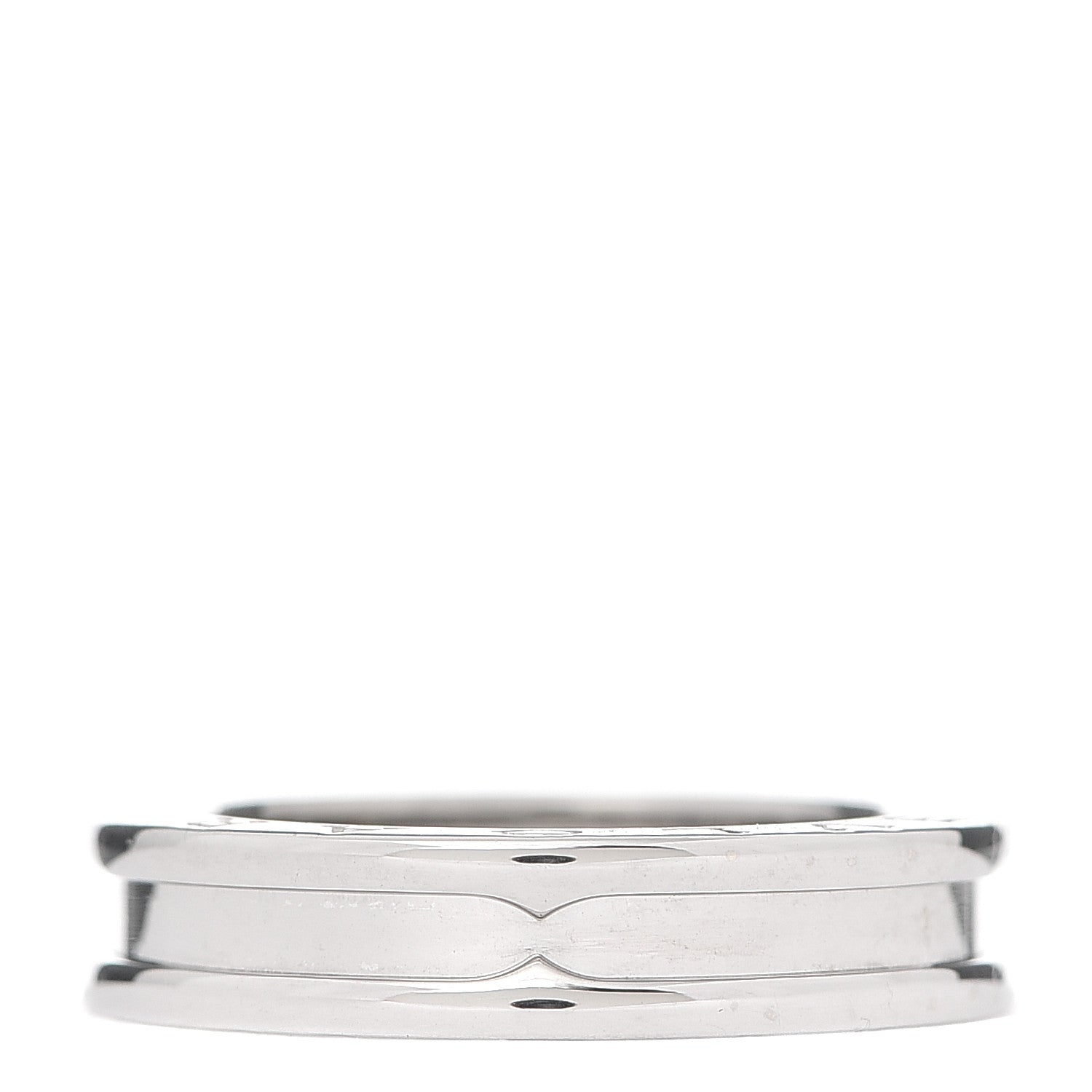 Bulgari 18K White Gold B.Zero1 One-Band Ring 52 6 1 of 6
