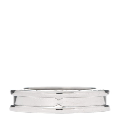 Bulgari 18K White Gold B.Zero1 One-Band Ring 52 6 1 of 6