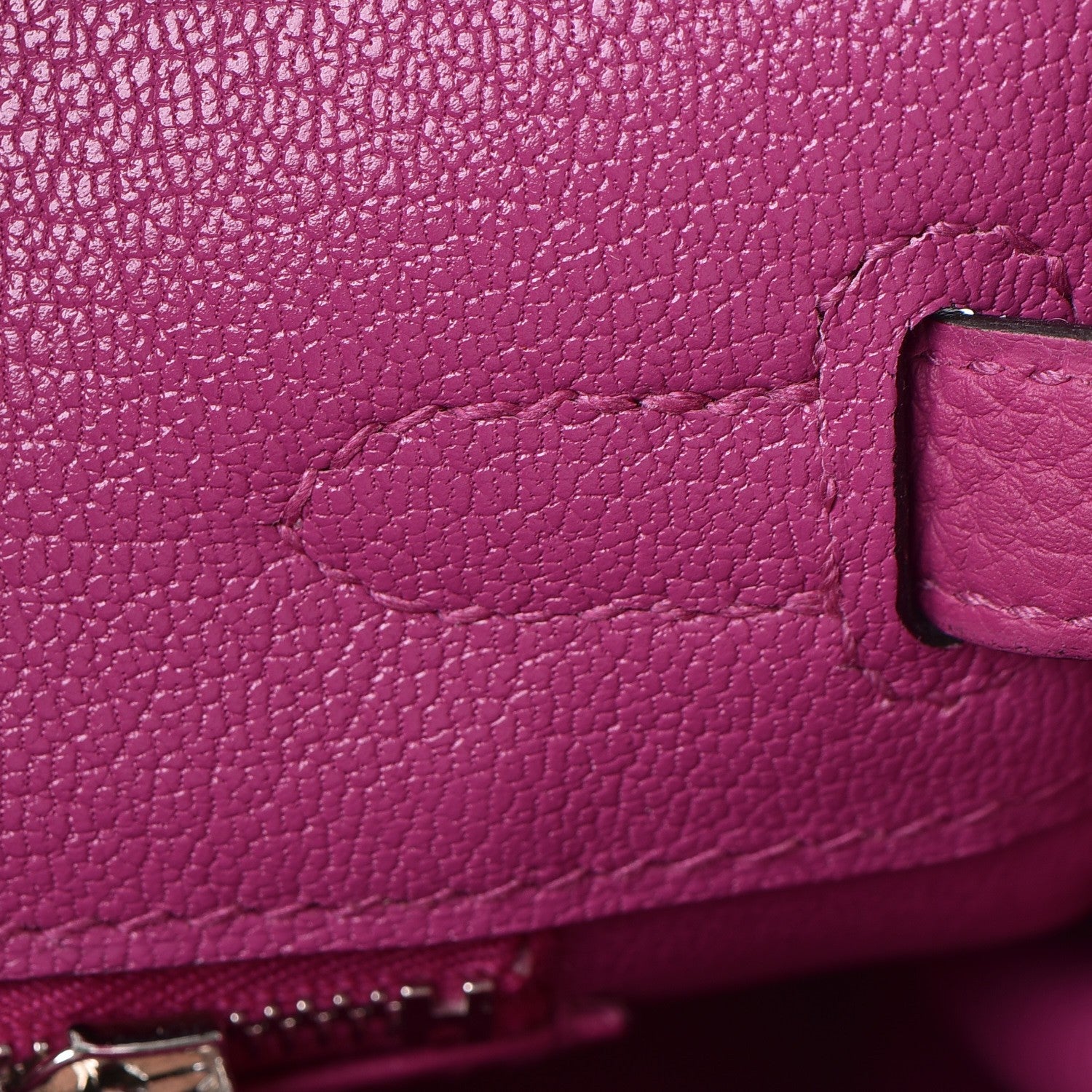 Hermes Togo Birkin 25 Rose Pourpre 13 of 37
