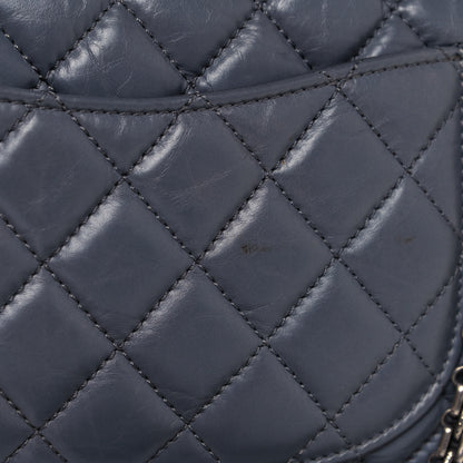 Chanel Aged Calfskin Quilted Medium Reissue Camera Case Grey 11 of 12
