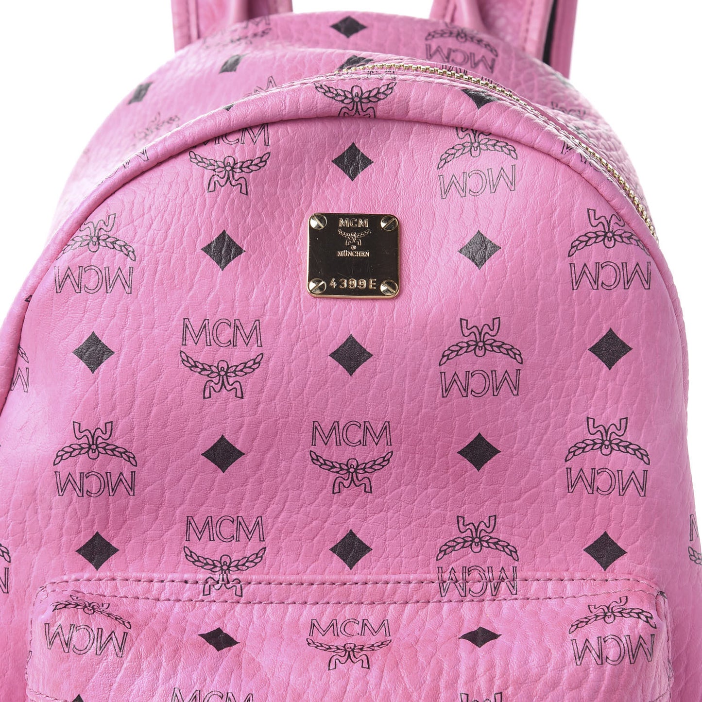Visetos Small Side Stud Stark Backpack Pink