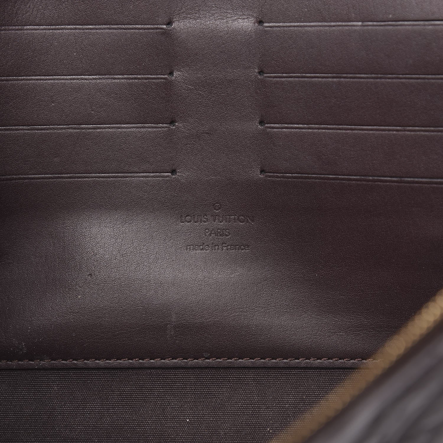 Louis Vuitton Vernis Robertson Clutch Amarante 6 of 10