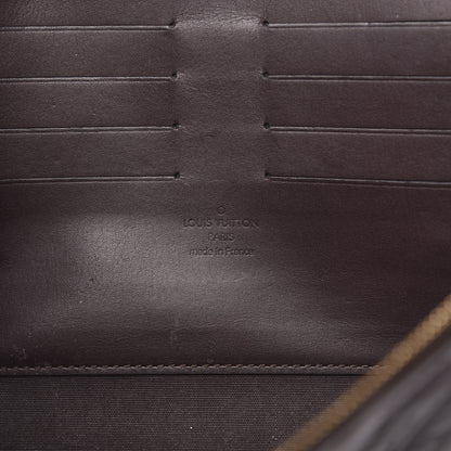 Louis Vuitton Vernis Robertson Clutch Amarante 6 of 10