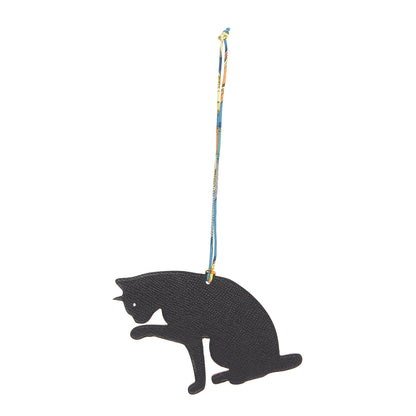 Hermes Epsom Togo Cat Ornament 1 of 4