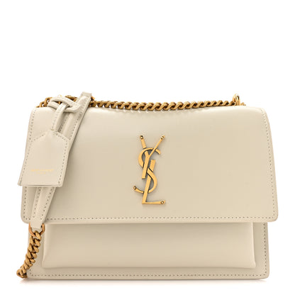 Saint Laurent Calfskin Medium Monogram Sunset Crema Soft 1 of 14