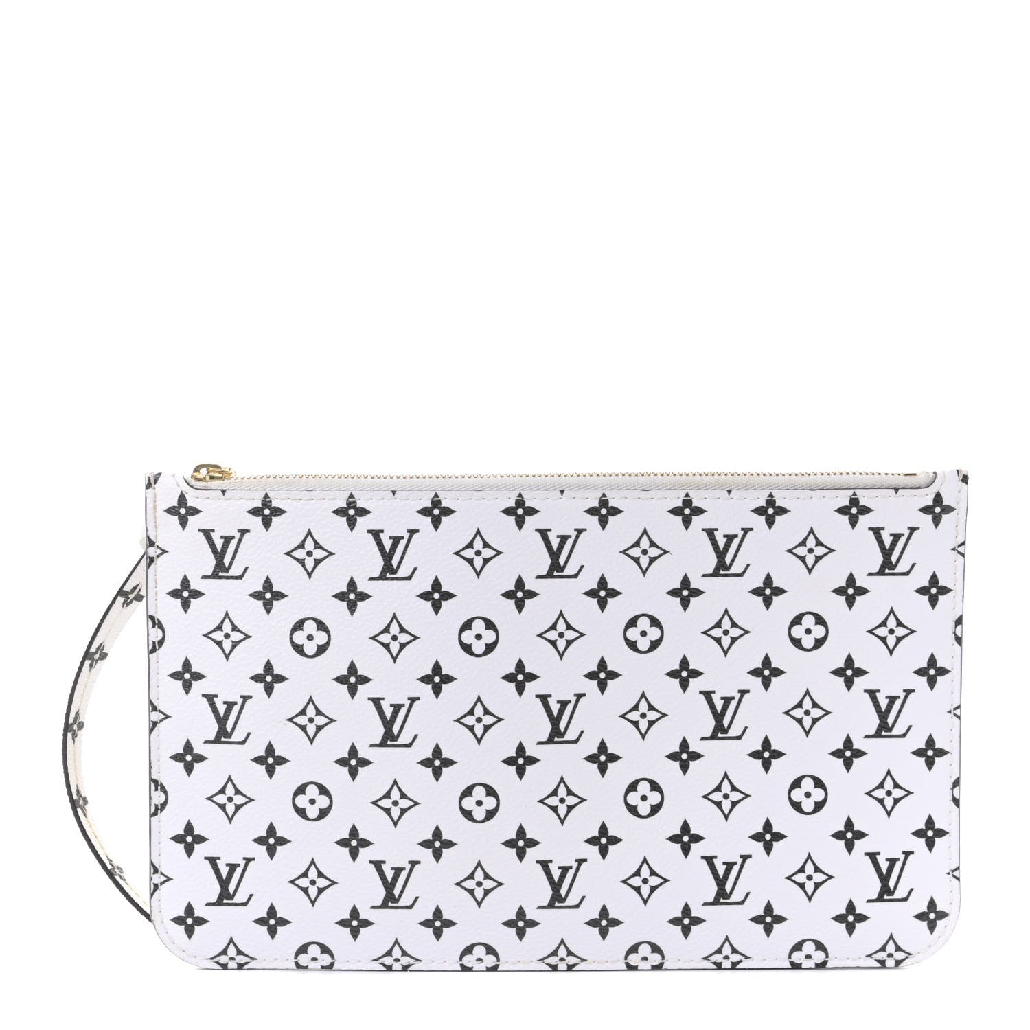 Louis Vuitton Monogram Giant Neverfull MM GM Pochette White 1 of 4