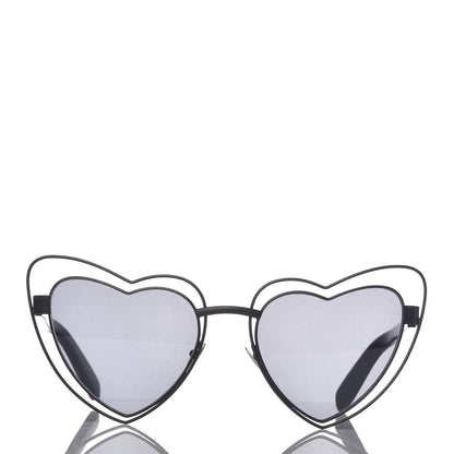 Saint Laurent Metal Loulou SL197 Sunglasses Black 4 of 7