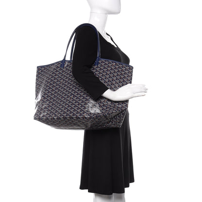 Goyard Goyardine Saint Louis GM Navy 2 of 11