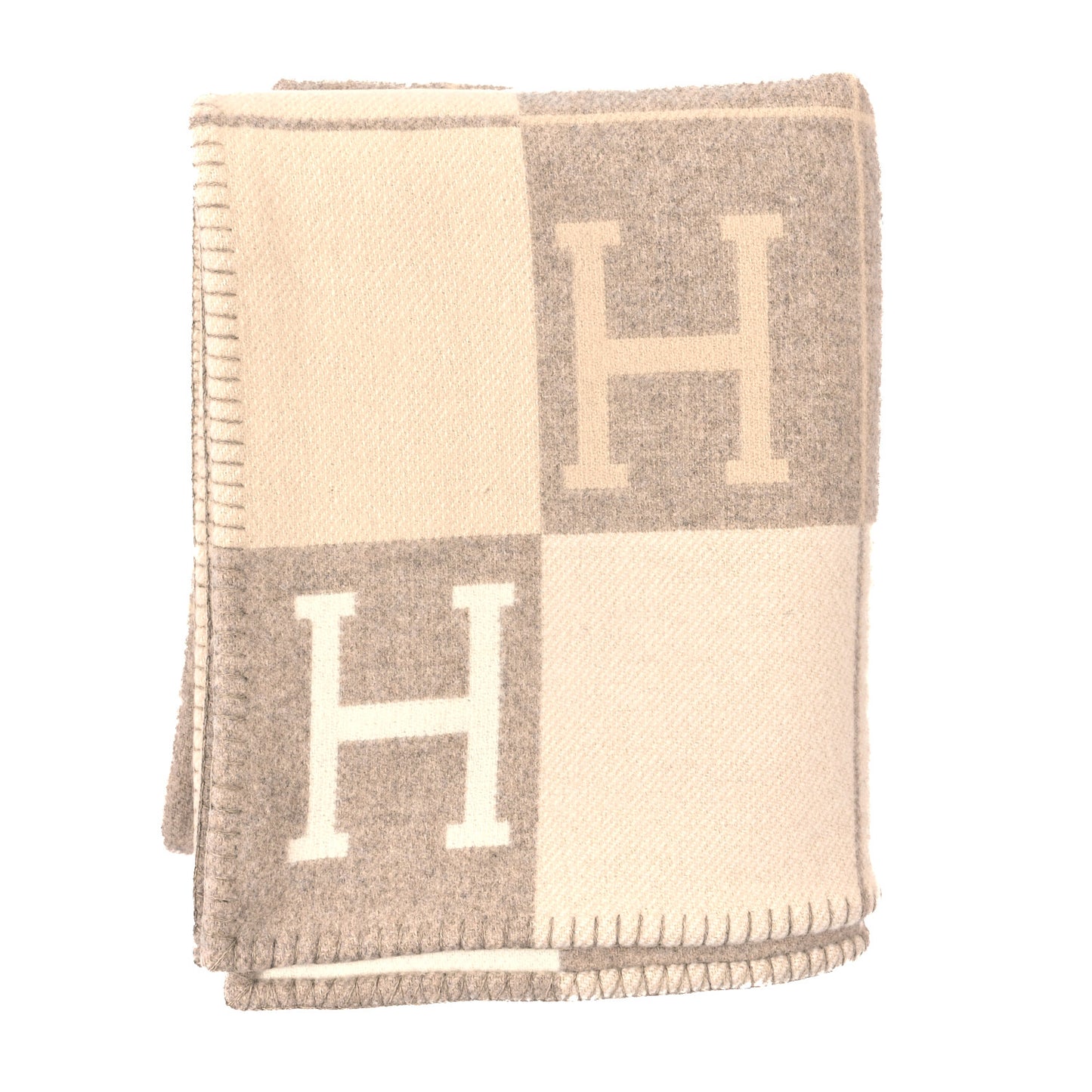 Wool Cashmere Avalon III Blanket Coco Camomille