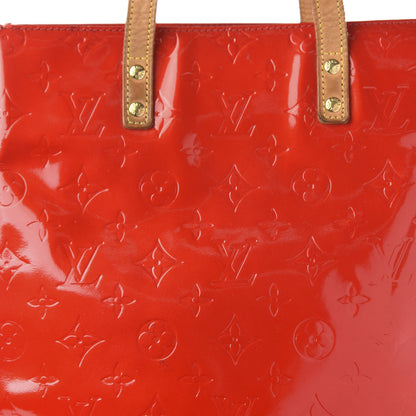 Louis Vuitton Vernis Reade MM Rouge 9 of 11