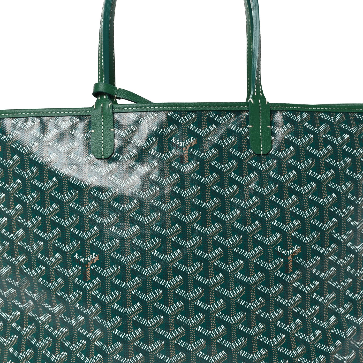 Goyard Goyardine Saint Louis PM Green 9 of 11