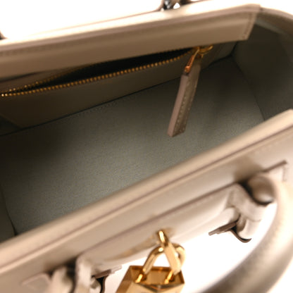 Givenchy Box Calfskin Mini Lock Antigona Shoulder Bag Natural Beige 5 of 9