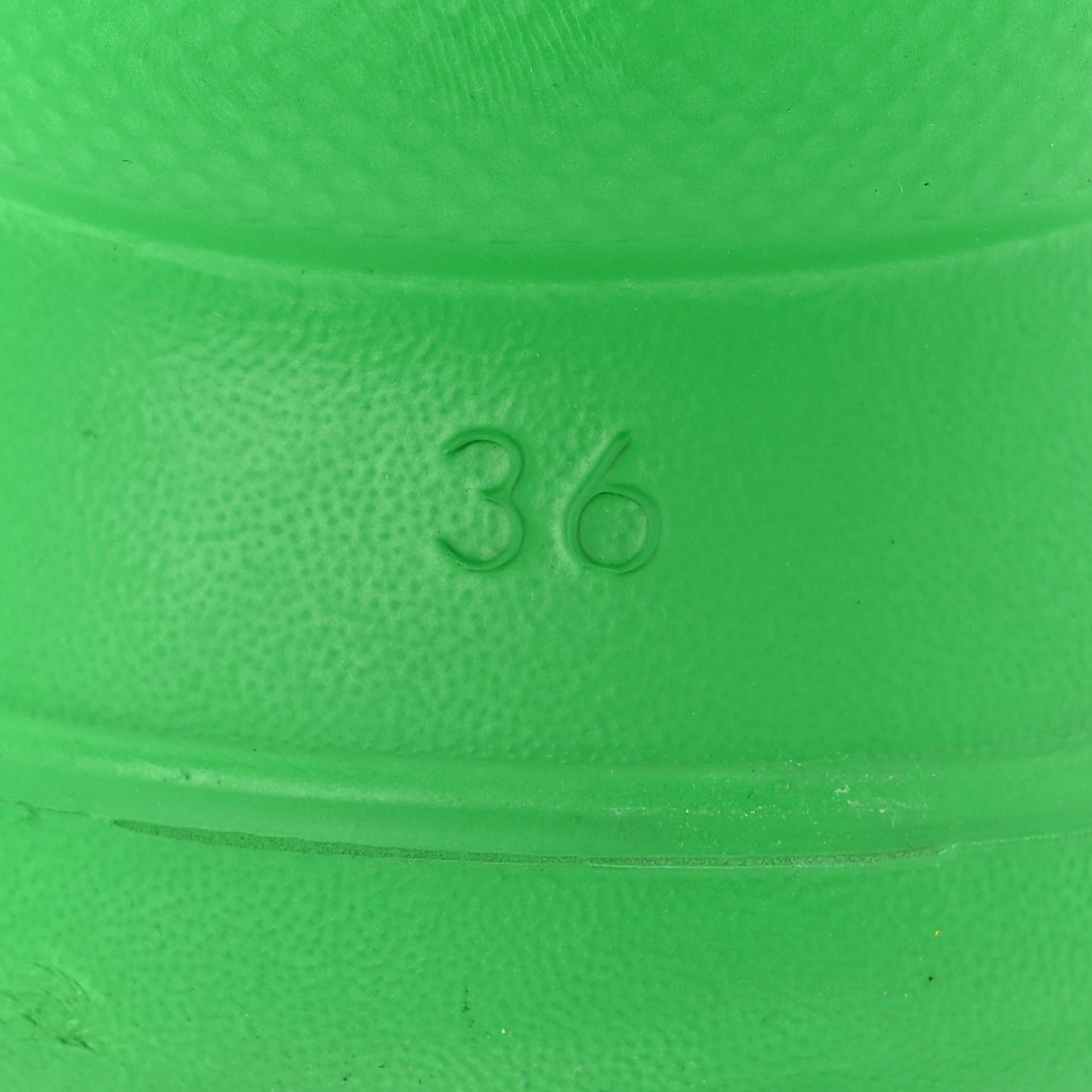 X CROCS Rubber Womens Rain Boots 36 Grass Green