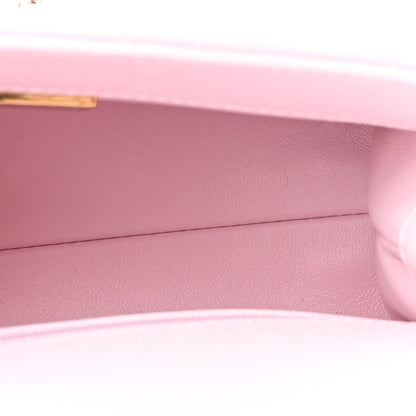 Chanel Caviar Quilted Extra Mini Coco Handle Flap Light Pink 5 of 11