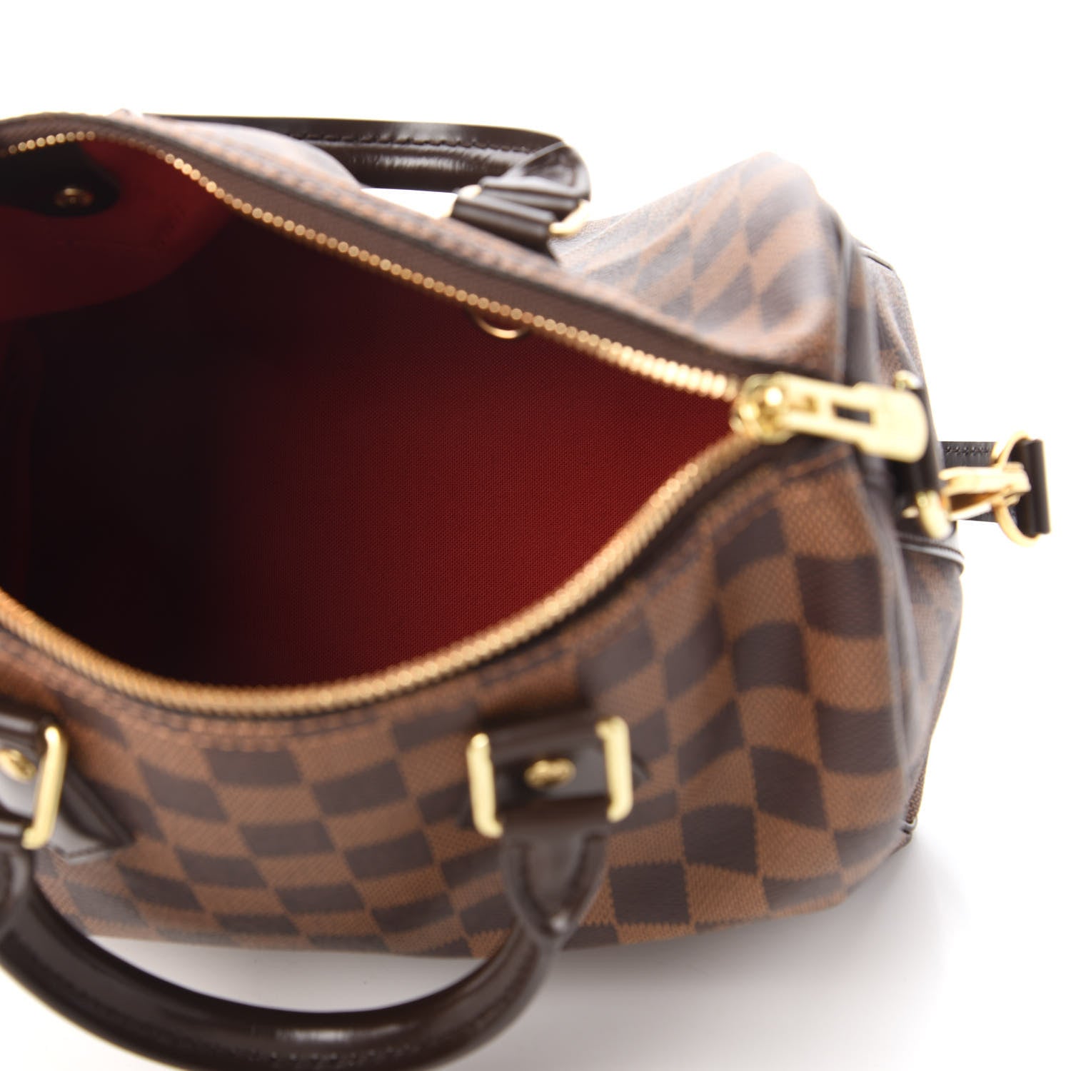 Louis Vuitton Damier Ebene Speedy Bandouliere 25 5 of 9