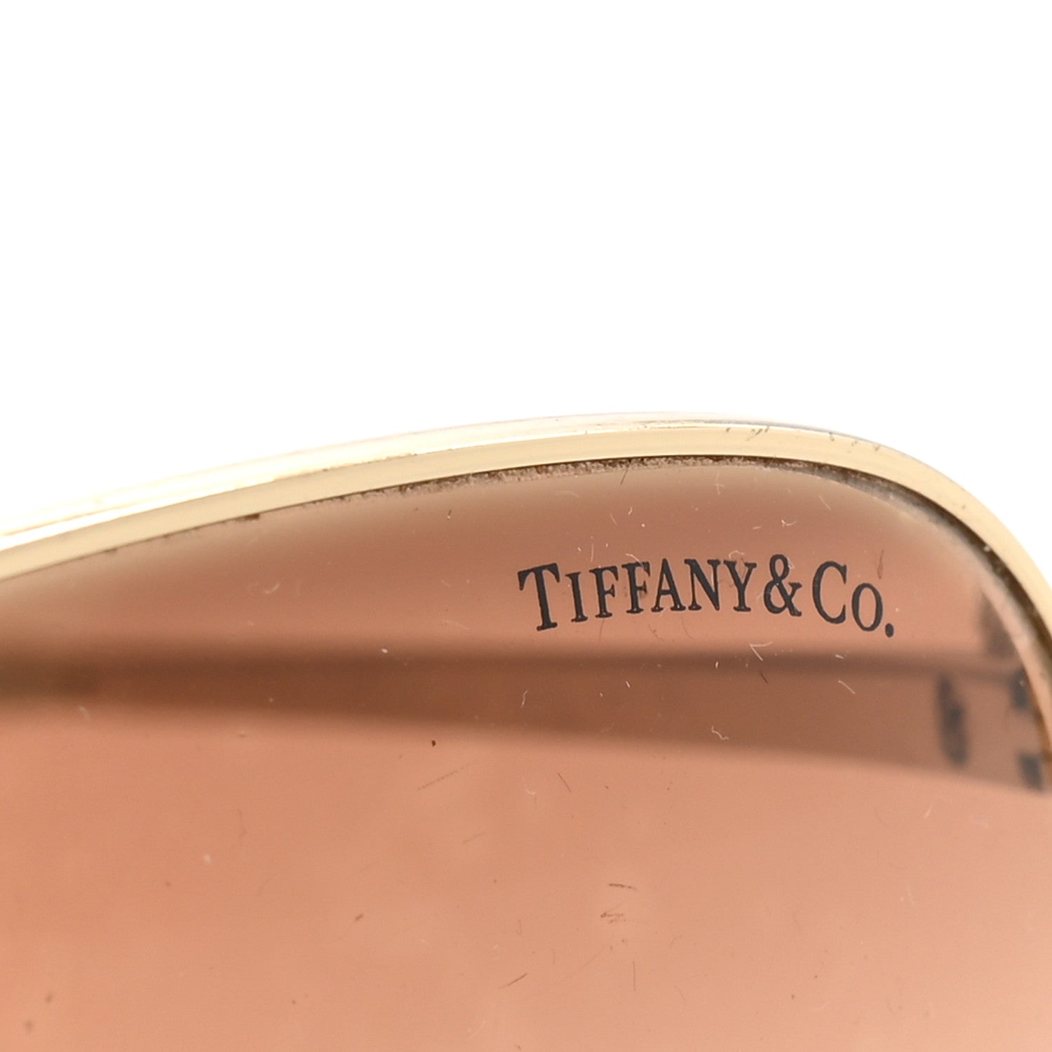 Tiffany Aviator Twist Bow Sunglasses TF 3044 Gold 7 of 8