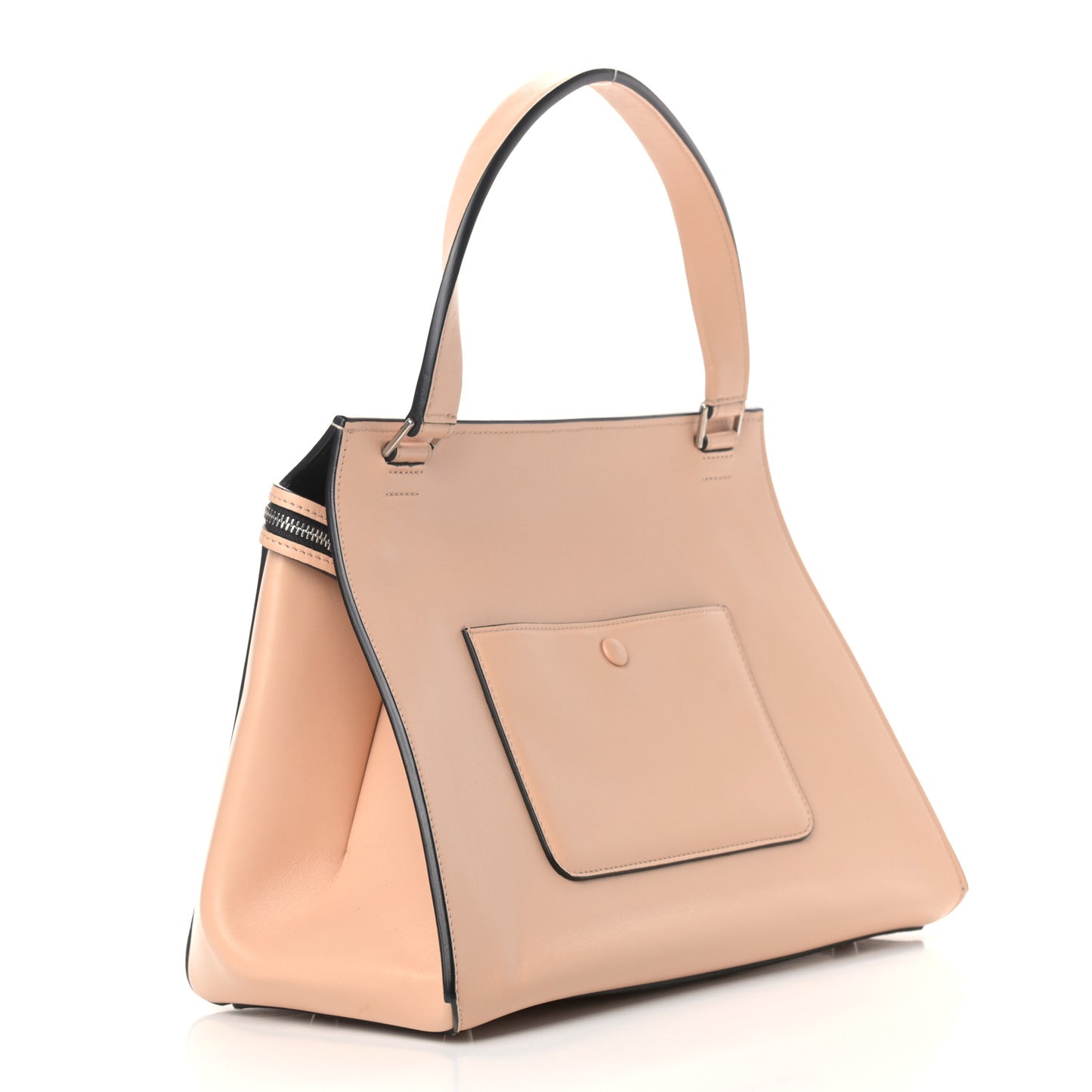 Palmelato Medium Edge Shoulder Bag Blush