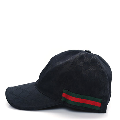 Gucci Monogram Web Baseball Hat M Black 4 of 8