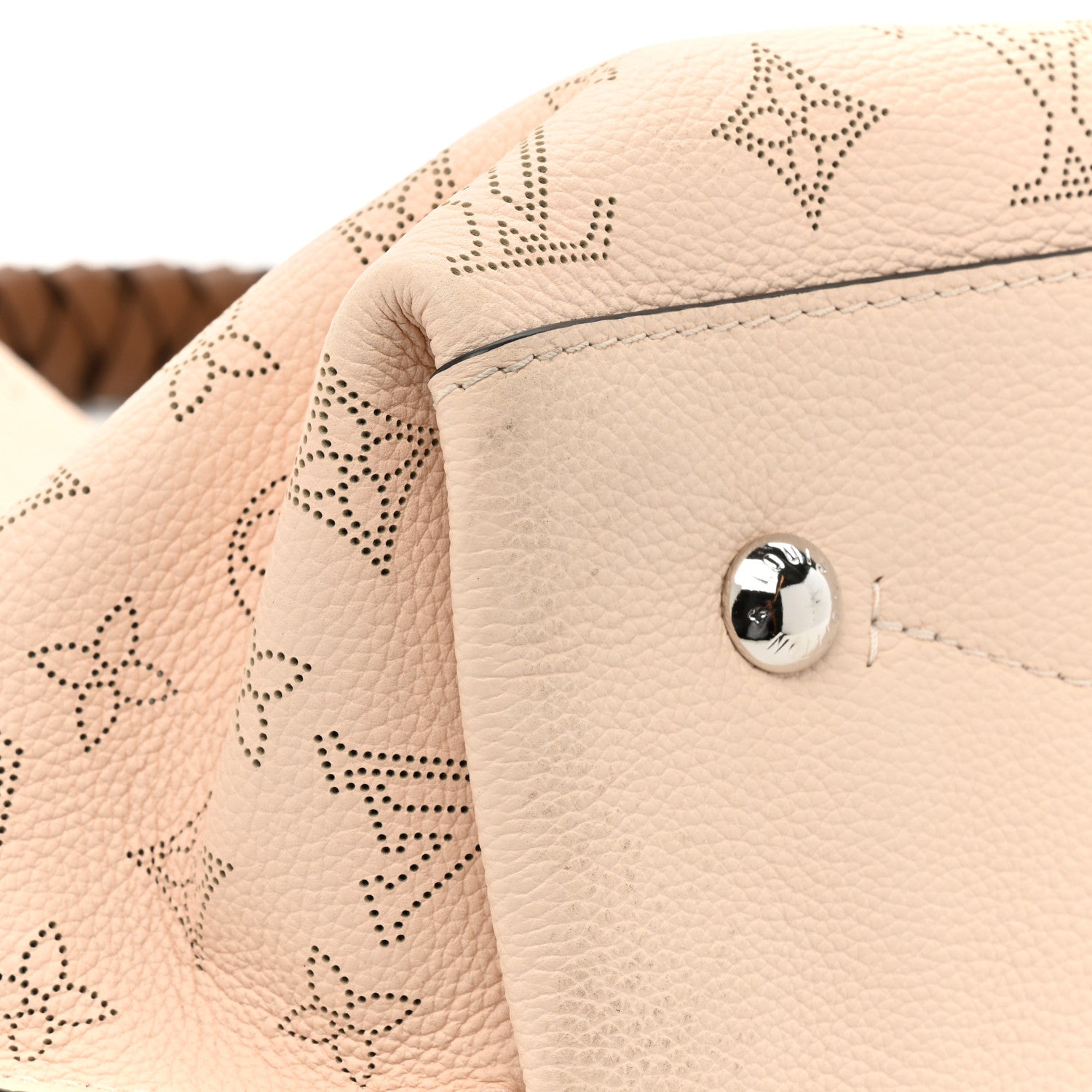 Louis Vuitton Mahina Carmel Hobo Creme 11 of 13