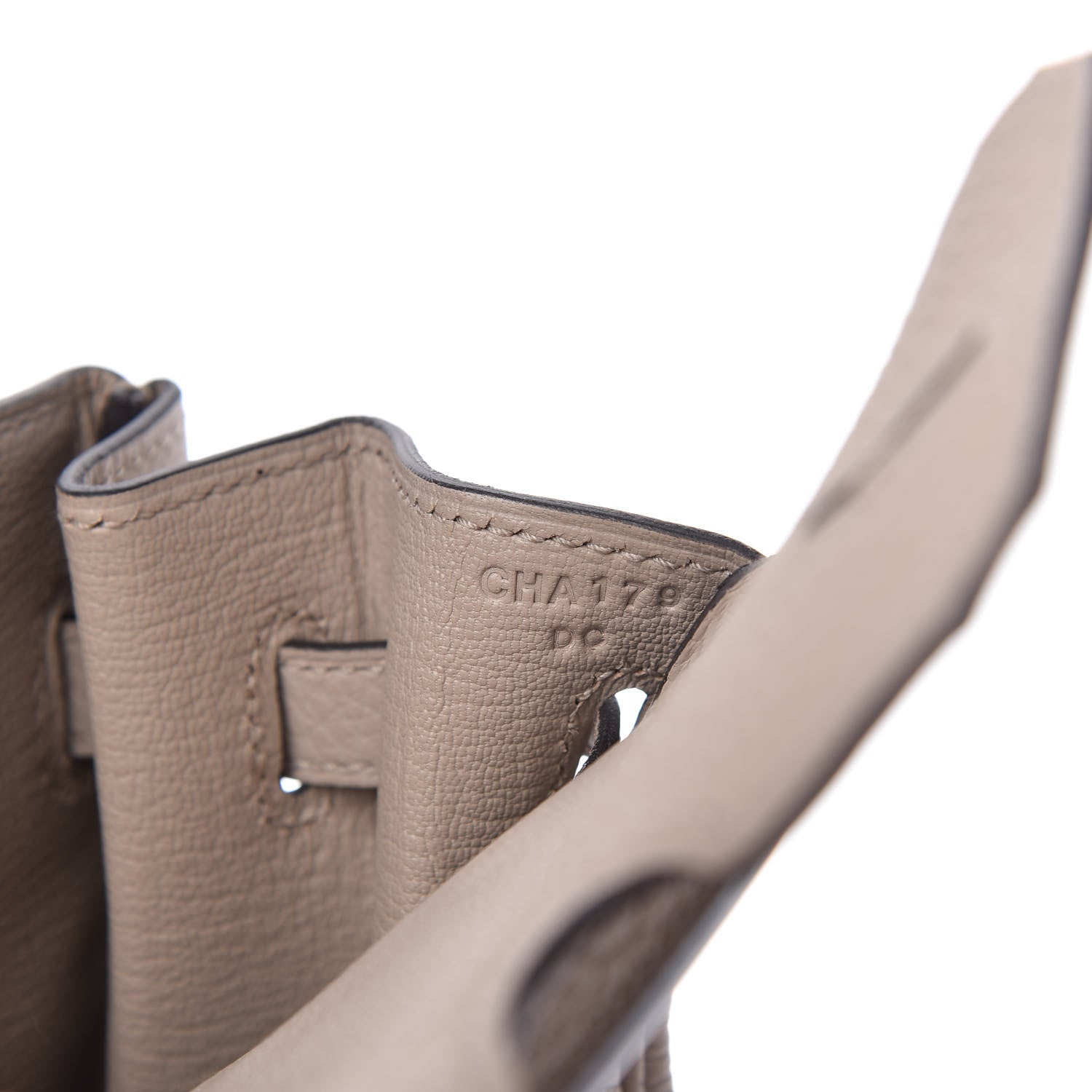 Hermes Togo Birkin 25 Gris Tourterelle 9 of 11