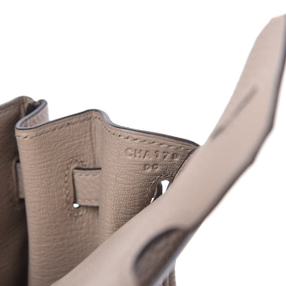 Hermes Togo Birkin 25 Gris Tourterelle 9 of 11
