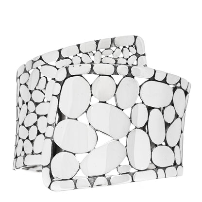 John Hardy Sterling Silver Kali Overlap Cuff Bracelet 1 of 3