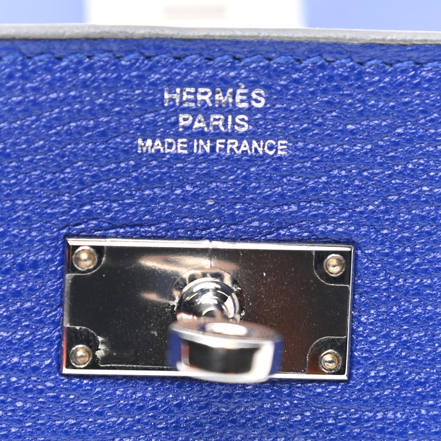 Chevre Mysore Kelly Longue Wallet Bleu Electrique