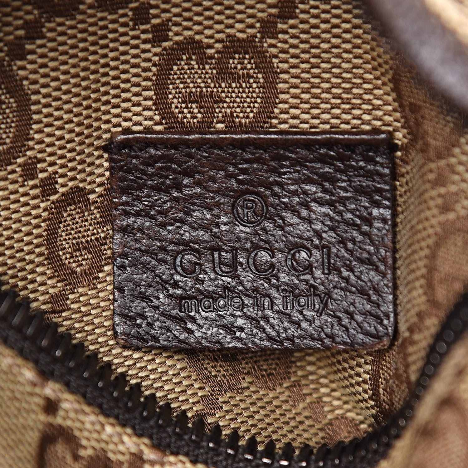 Gucci Monogram Web Belt Bag Dark Brown 6 of 9