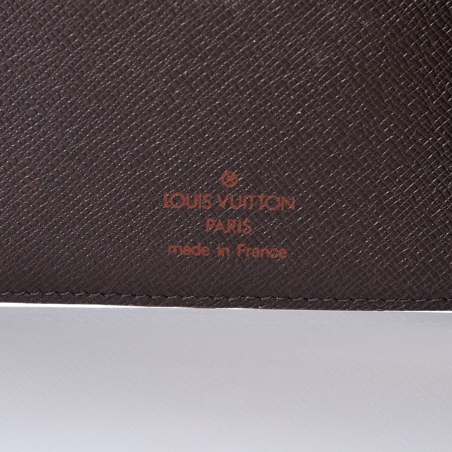 Damier Ebene Medium Ring Agenda Cover