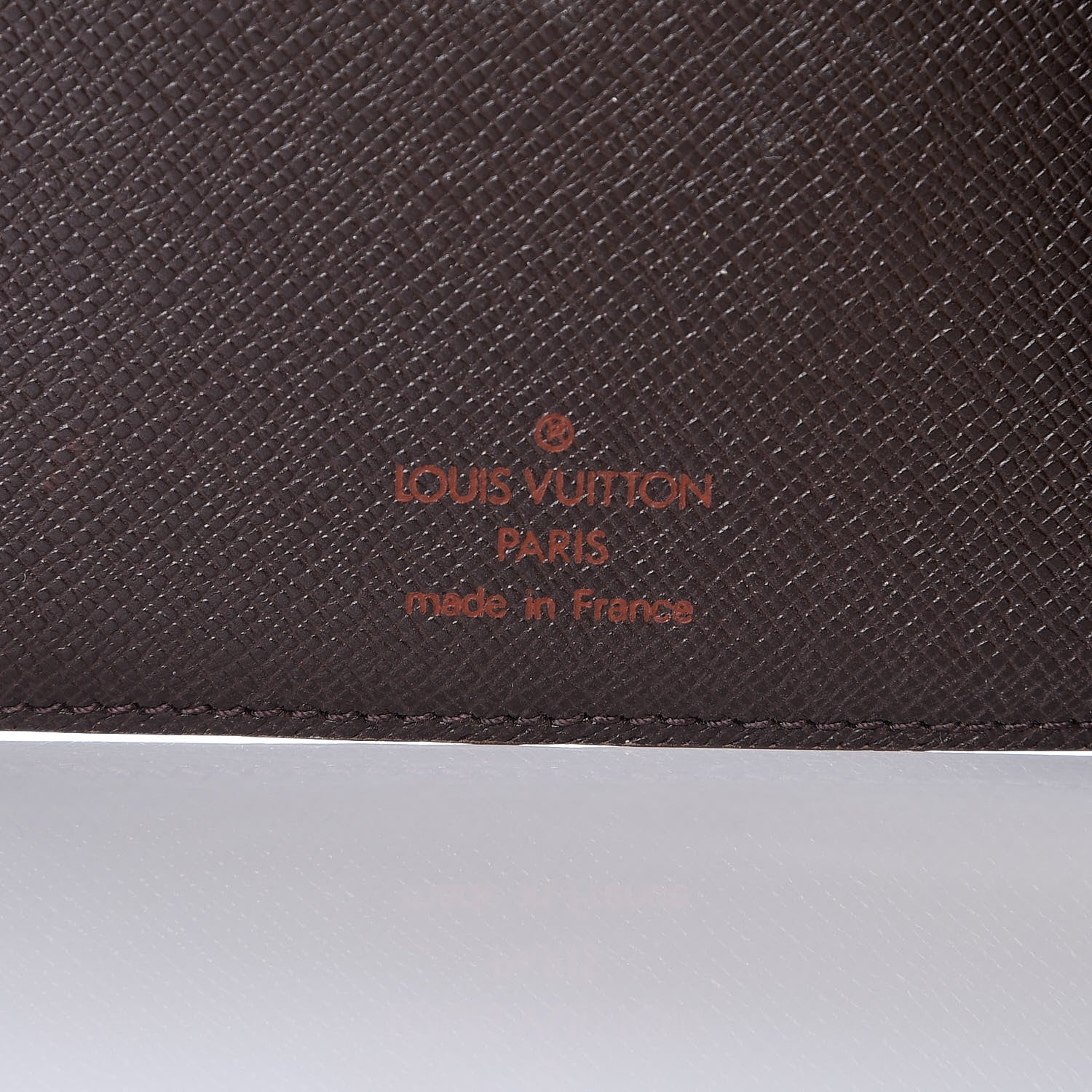 Louis Vuitton Damier Ebene Medium Ring Agenda Cover 6 of 10