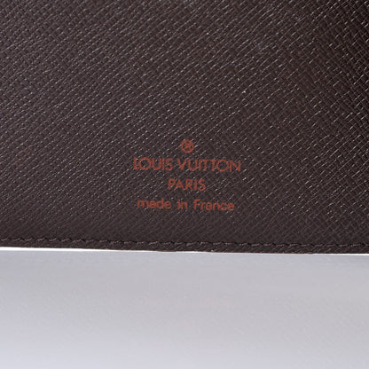 Louis Vuitton Damier Ebene Medium Ring Agenda Cover 6 of 10